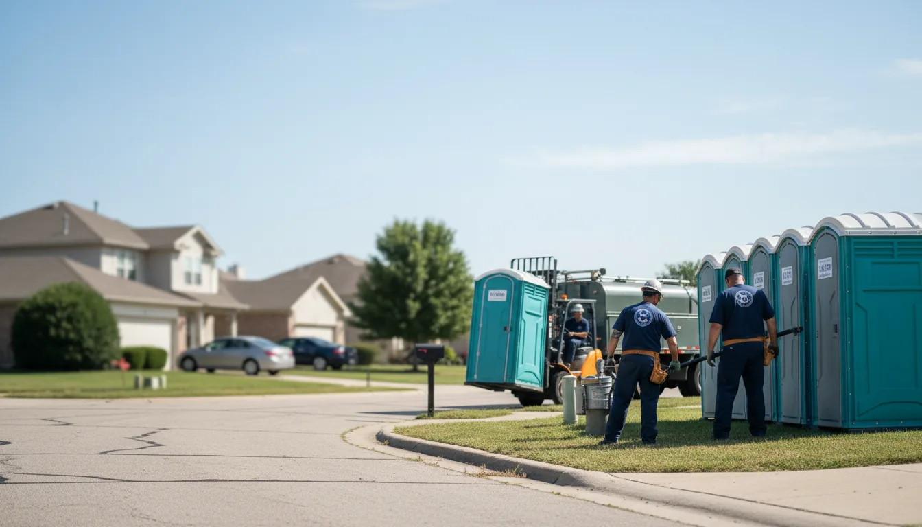 Porta Potty Rental in Camden Wyoming, DE near me